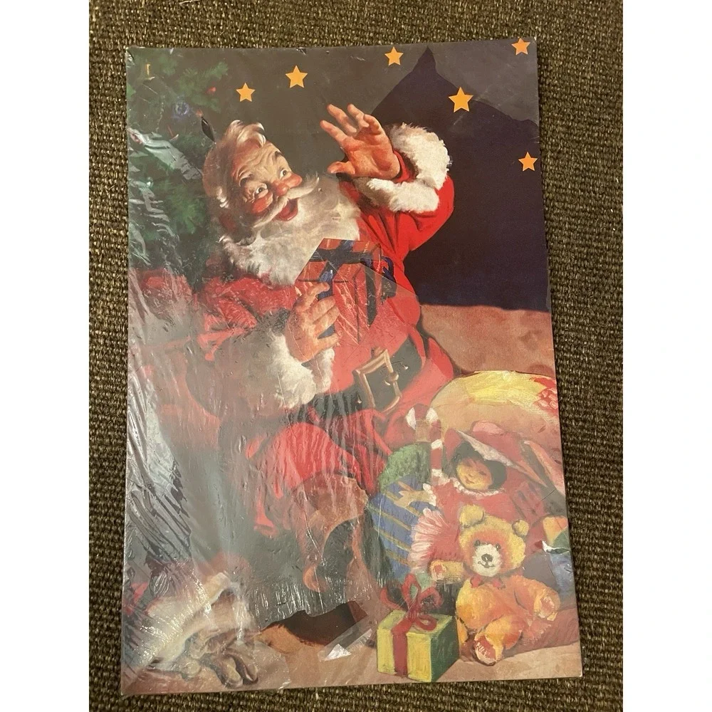 2 Vintage New Christmas Gift Boxes 90s New Sealed